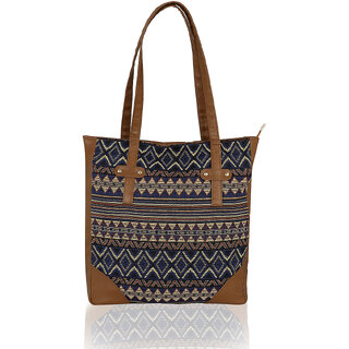 Kleio Jacquard Stylish Tote bag for Women / Girls