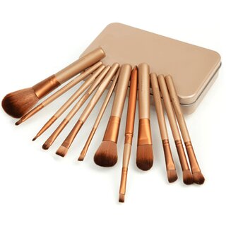 Cosmetic Makeup Blush Brushes Set Of 12 Piece