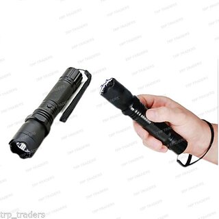 Rechargeable Self Defense Stun Gun with Flashlight Torch - Women safety