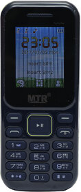 MTR MT310 DUAL SIM MOBILE PHONE IN BLACK COLOR