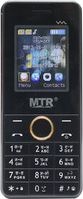 MTR MTS5MINI DUAL SIM MOBILE PHONE IN BLACK GREY COLOR