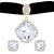 Asmitta Jewellery Gold Plated Gold Zinc Necklace set for women