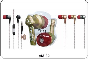 Signature VM-82 In ear Wired Earphone with Mic