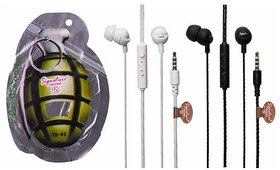 Signature VM-83 Universal Dynamite In Ear Wired Earphone with Mic