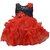 Red Girls Party Frock by Princeandprincess
