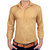Acro Fly Light Coffee Solid Shirt For Men