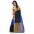 FAB BRAND Cotton Silk Saree With Blouse Piece (Aura Patta RedRedFree Size)