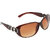 Zyaden Brown Oval sunglasses for women 426