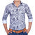 Acro Fly Dropped Check Gray Shirt For Men