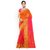 Nilampari Orange silk latest design sarees