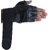 CP Bigbasket Gym Gloves - Black with Net with Wrist Strap(Black Gym Glove)