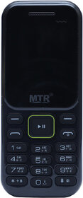 MTR MT 310 DUAL SIM MOBILE PHONE IN BLACK COLOR