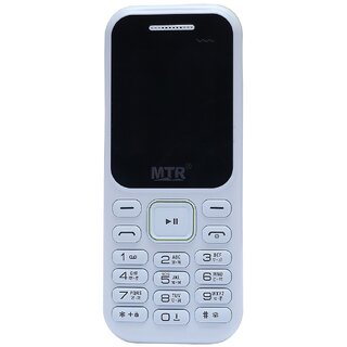 MTR MT 310 DUAL SIM MOBILE PHONE IN WHITE COLOR