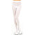 Neska Moda Women White Panty Hose Long Comfort Stockings STK5