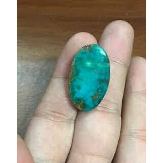 Jaipur Gemstone Natural Phiroza Turquoise Stone 9.00 ratti