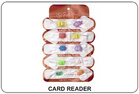 Signature Memory Card Reader - 1 Pc (Assorted Design and Colors)