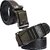 Sunshopping mens brown and black leatherite auto lock buckle belt (pack of two)