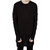 PAUSE Solid Cotton Round Neck Slim Fit Full Sleeve Men's T-Shirt