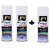 Buy 2 Get 1 FREE F1 Aerosol spray paint White For Univarsal use (car/Bike) ESC.