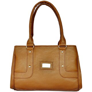 ALL DAY 365 Brown Plain Handbags