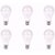 Nipser Premium 9 Watt 900 Lumens Bright  LED Bulb ( Set of 6)