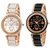 Women White Dial + Black Dial 2 Combo Trendy Watch IIk Women Watch BY 5star 6 MONTH WARRANTY