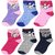 Neska Moda 6 Pairs Kids Multicolor Cotton Ankle Length Socks Age Group 7 To 13 Years 