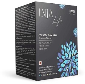 INJA Life Collagen from Japan  Blueberry Flavour - by Inja Wellness