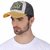 Baseball Men's Adjustable Casual Cap leisure Solid Color Fashion Summer hats For Men Women Yellow  Coffee
