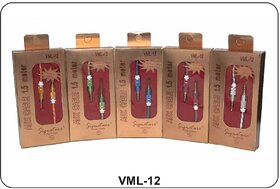 Signature VML-12 Aux Cable 1.5 Meter long (Assorted Colors)