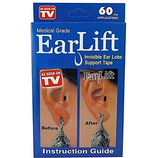 Buy IMPORTIKAAH Invisible Ear Lobe Support Waterproof Medical 30 Patches Invisible Earring Ear Lobe Support Patches Online 589 from ShopClues