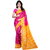 SVB Sarees Multicolour Tussar Silk Bandhani Saree