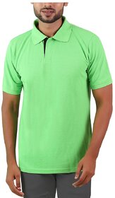 Revent Men'S Green Polo T-Shirt