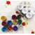 Imported 3D Glitter pigment Pack of 12 Pcs Multi Color Glitter
