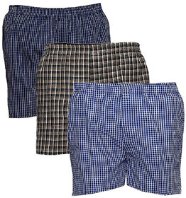AKAAS Men's Cotton Boxer (Pack of 3)