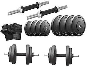 Protoner 20 Kg Rubber Dumbells Sets