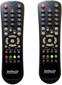 Hathway Remote Controller  (Black)