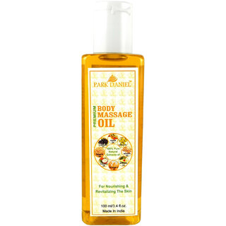                       Park Daniel Organic Body Massage oil- Natural & Undiluted(100 ml)                                              