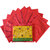 ADWITIYA Designer Single Saree Cover 12 Pcs Set (Red)