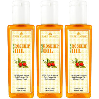 Park Daniel Premium Rosehip oil combo of 3 bottles of 100 ml (300 ml) Park Daniel Premium Rosehip oil combo of 3 bottles of 100 ml (300 ml)