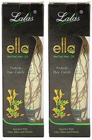 Lalas Ella Herbal Hair Oil, 100 ml (Pack of 2)