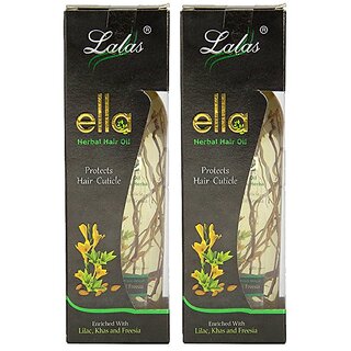 Lalas Ella Herbal Hair Oil, 100 ml (Pack of 2)
