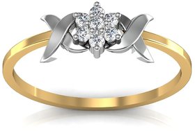 Avsar Real Gold and Diamond Gujarat Ring  AVR033