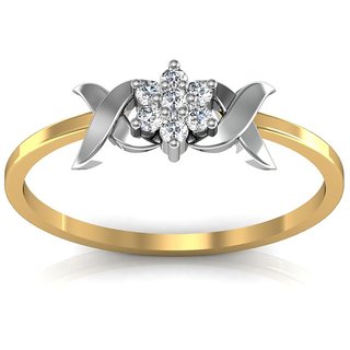 Avsar Real Gold and Diamond Gujarat Ring  AVR033
