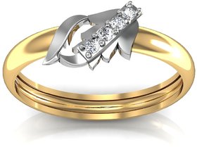 Avsar Real Gold and Diamond Kashish Ring  AVR054
