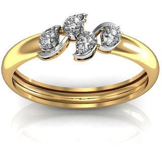 Avsar Real Gold and Diamond Chennai Ring AVR049