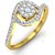 Avsar Real Gold and Diamond Rajastan Ring INTR036A