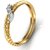 Avsar Real Gold and Diamond Ragini Ring  AVR044