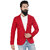 Kandy casual  Corduroy red  blazer for mens