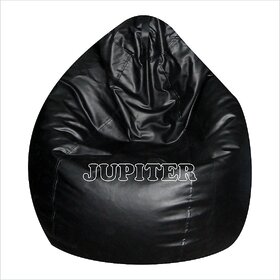 ZOLO BEAN BAG XL SUPERIOR QUALITY (BLACK) COVER ONLY